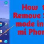 How to remove the secure mode on Xiaomi