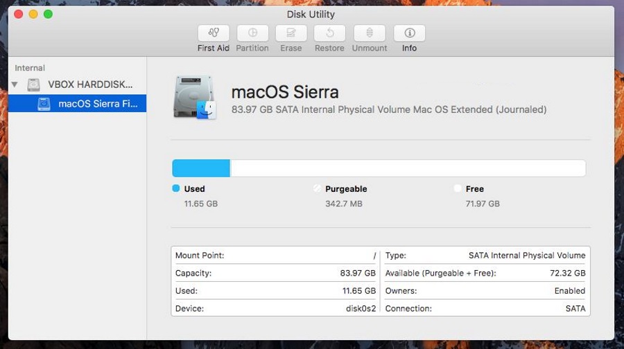 How to find an external drive that does not appear on a Mac?